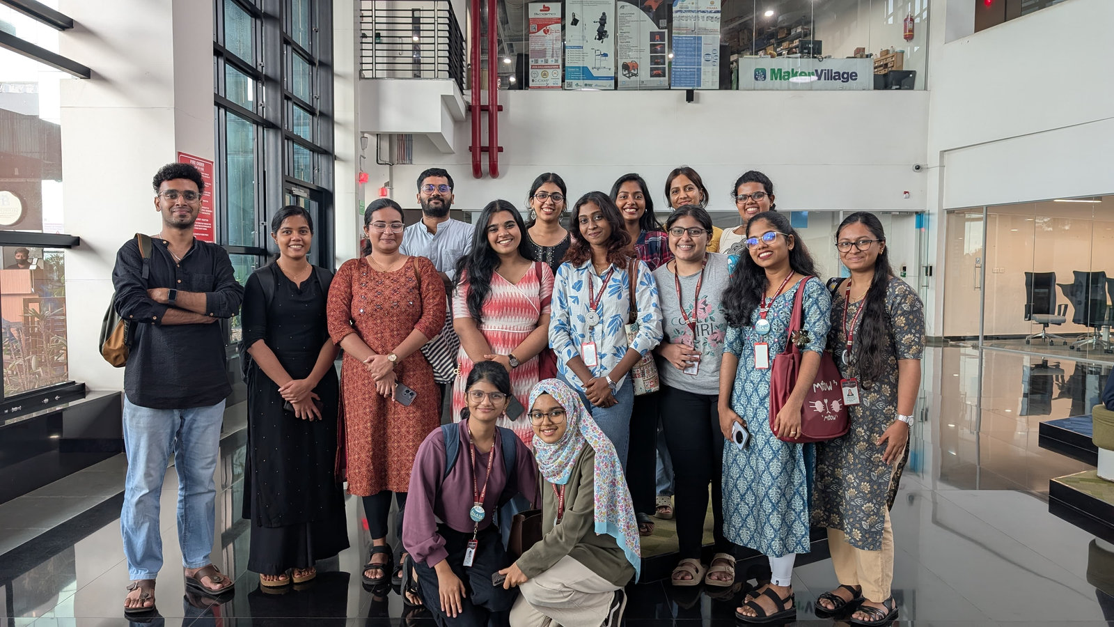 The facilitator team after their training at Kerala Startup Mission